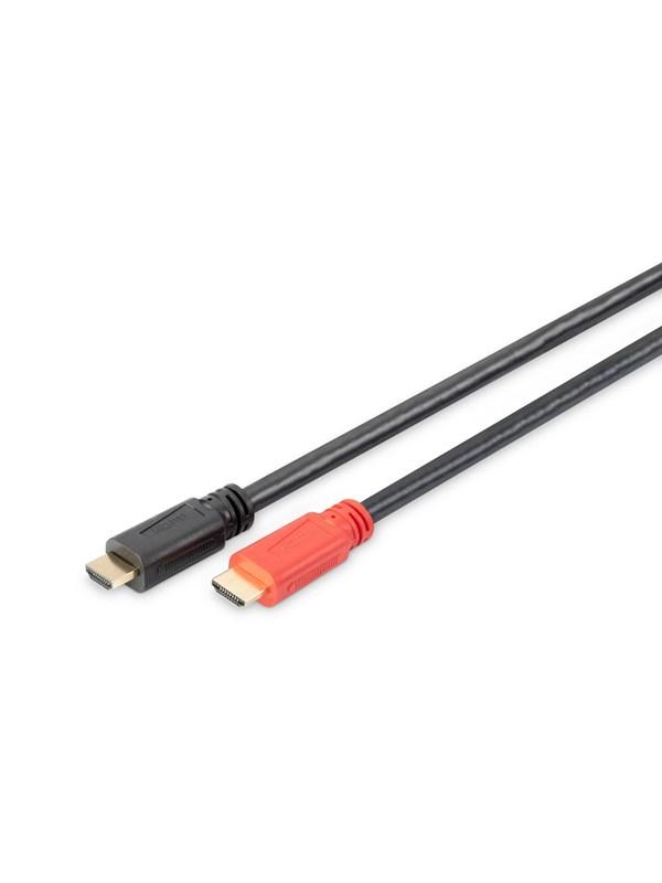 DIGITUS HDMI-kabel för video och ljud, 20 meter