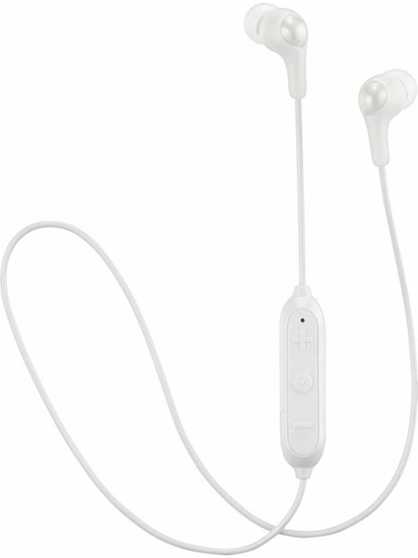 JVC trådlösa in-ear-hörlurar med inline fjärrkontroll i vitt